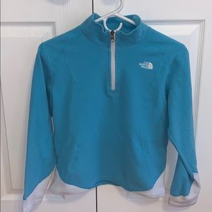 Girl’s North Face Fleece Quarter Zip